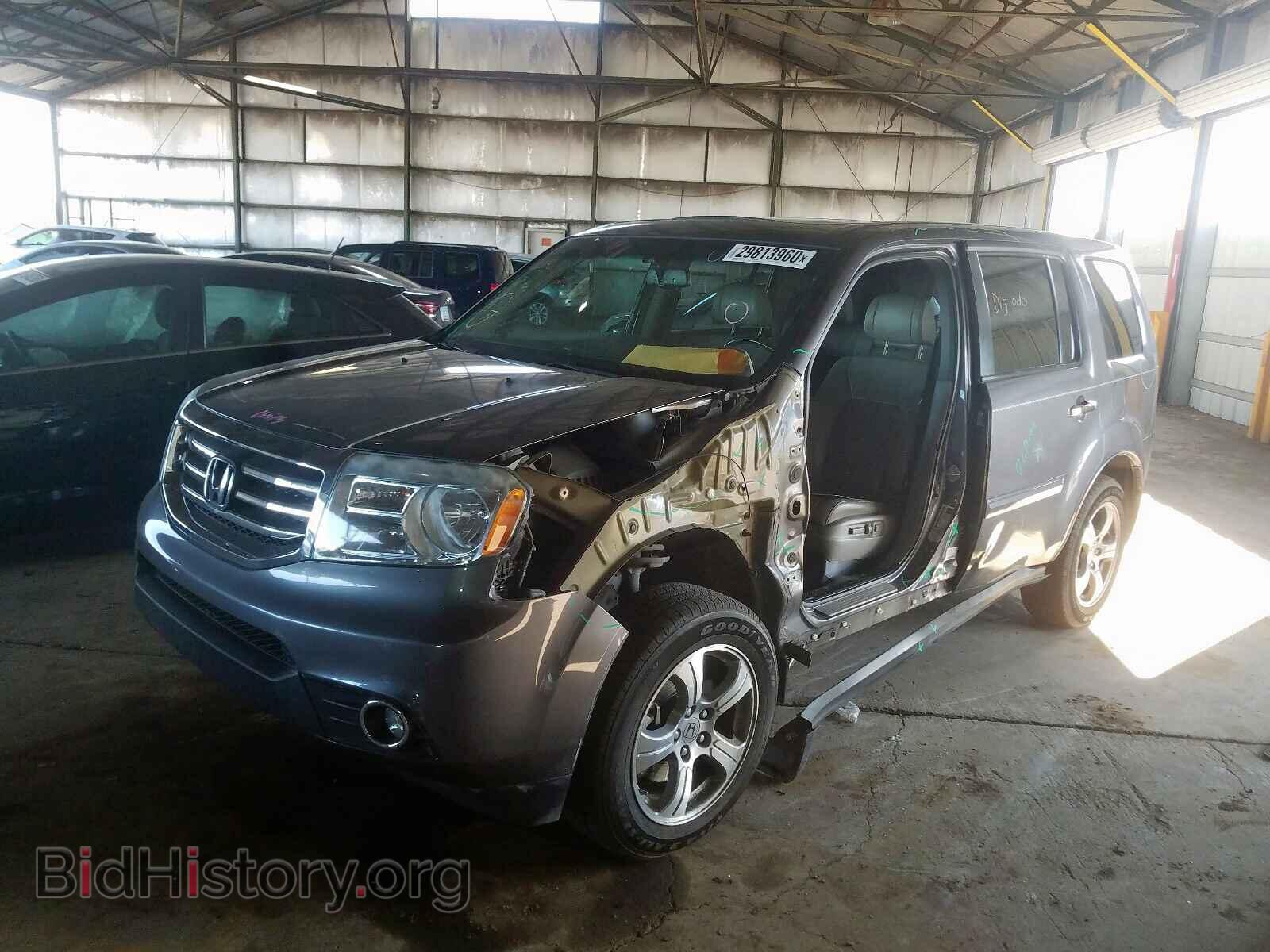 2014 HONDA PILOT - VIN: 5FNYF3H55EB004508 - Фото 2