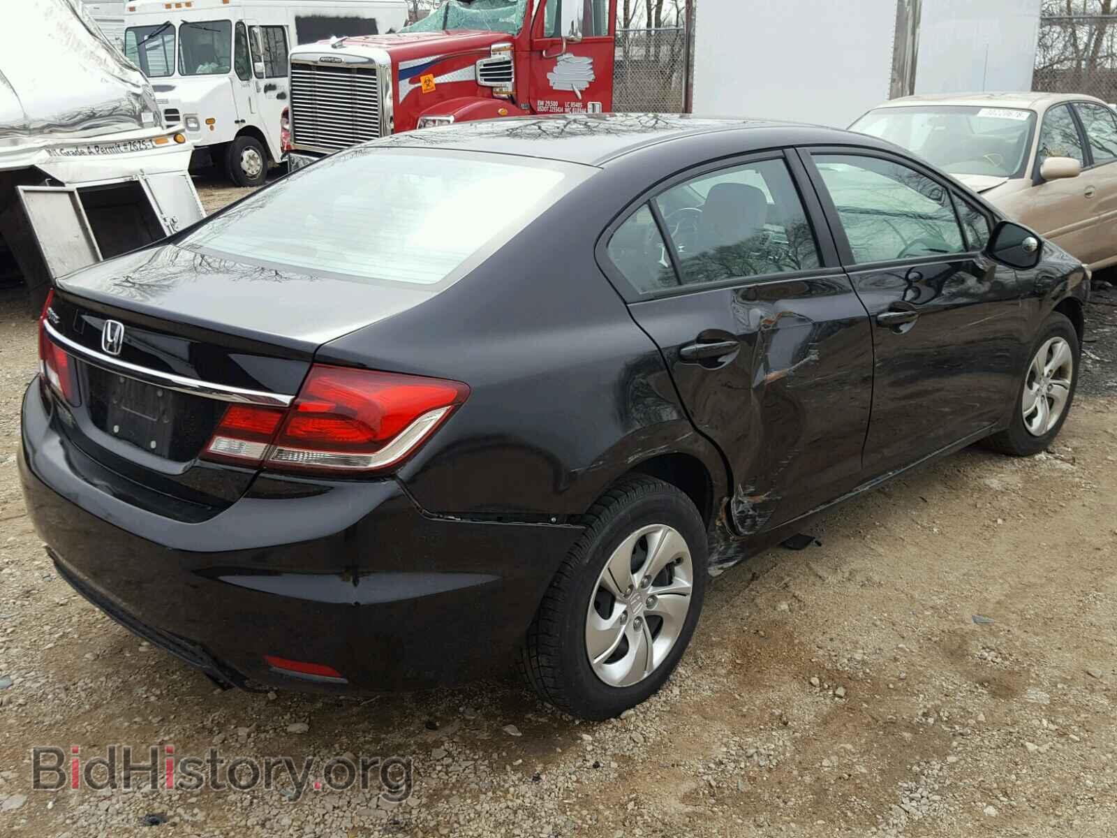 2013 HONDA CIVIC - VIN: 19XFB2F56DE099231 - Фото 4
