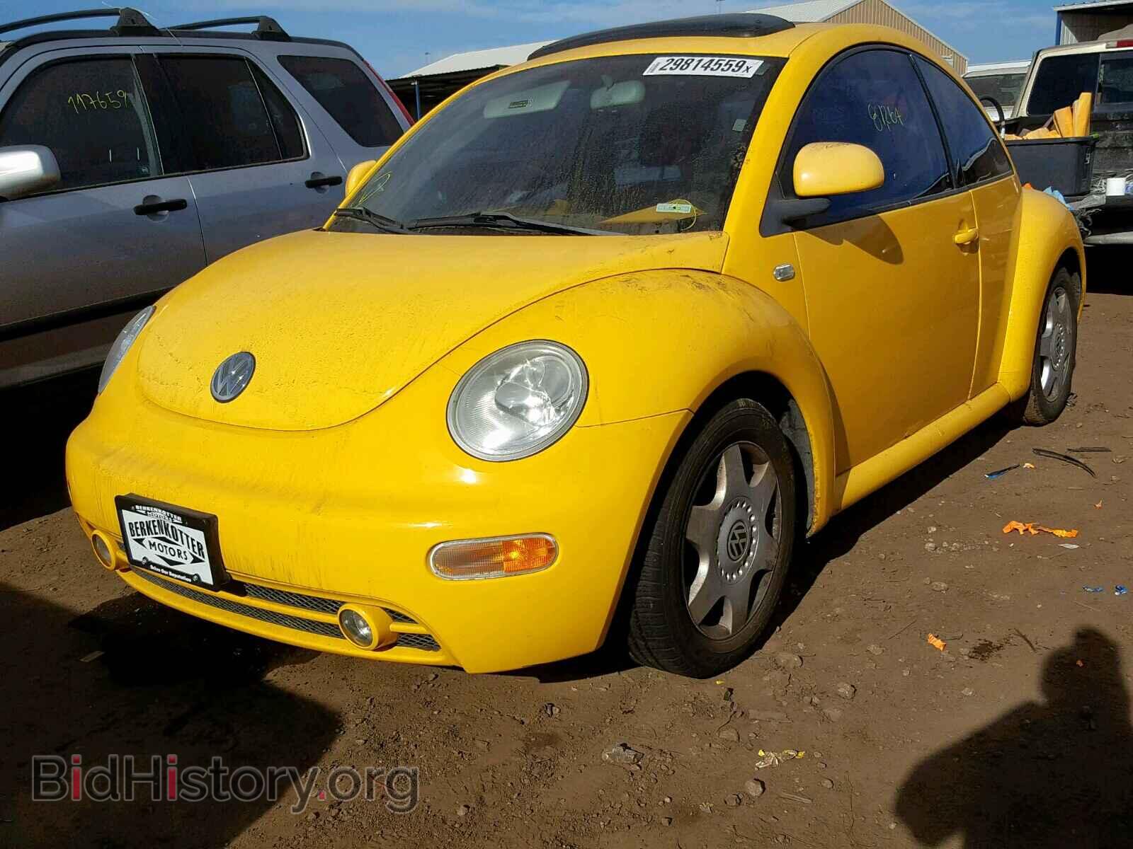 2000 VOLKSWAGEN BEETLE - VIN: 3VWCD21C1YM481016 - Фото 2