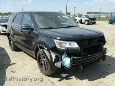 2016 Ford EXPLORER EXPLORER P, black — VIN 1FM5K8AR4GGD16218, Copart