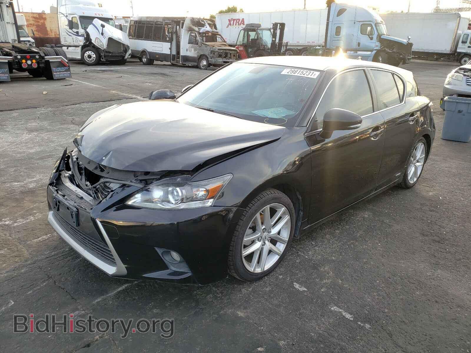 2015 LEXUS CT 200 - VIN: JTHKD5BH8F2220866 - Фото 2