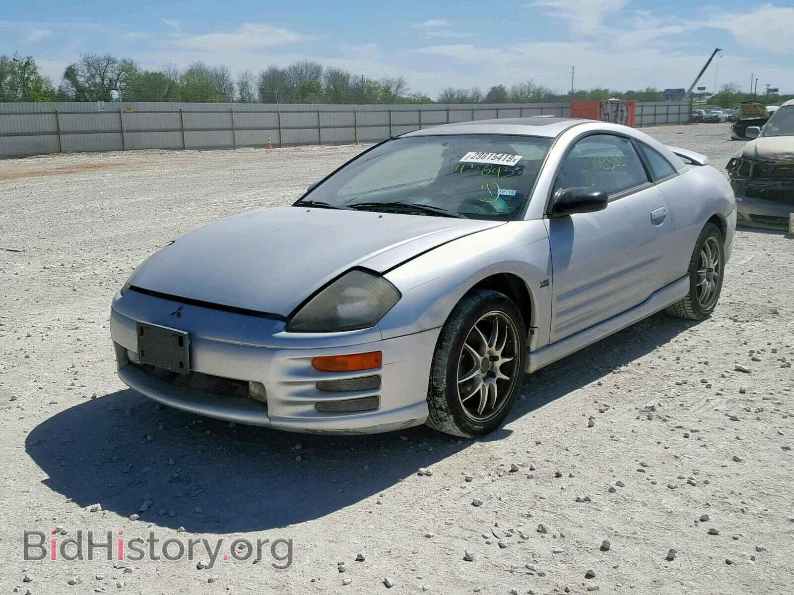 2000 MITSUBISHI ECLIPSE - VIN: 4A3AC54L2YE113893 - Фото 2
