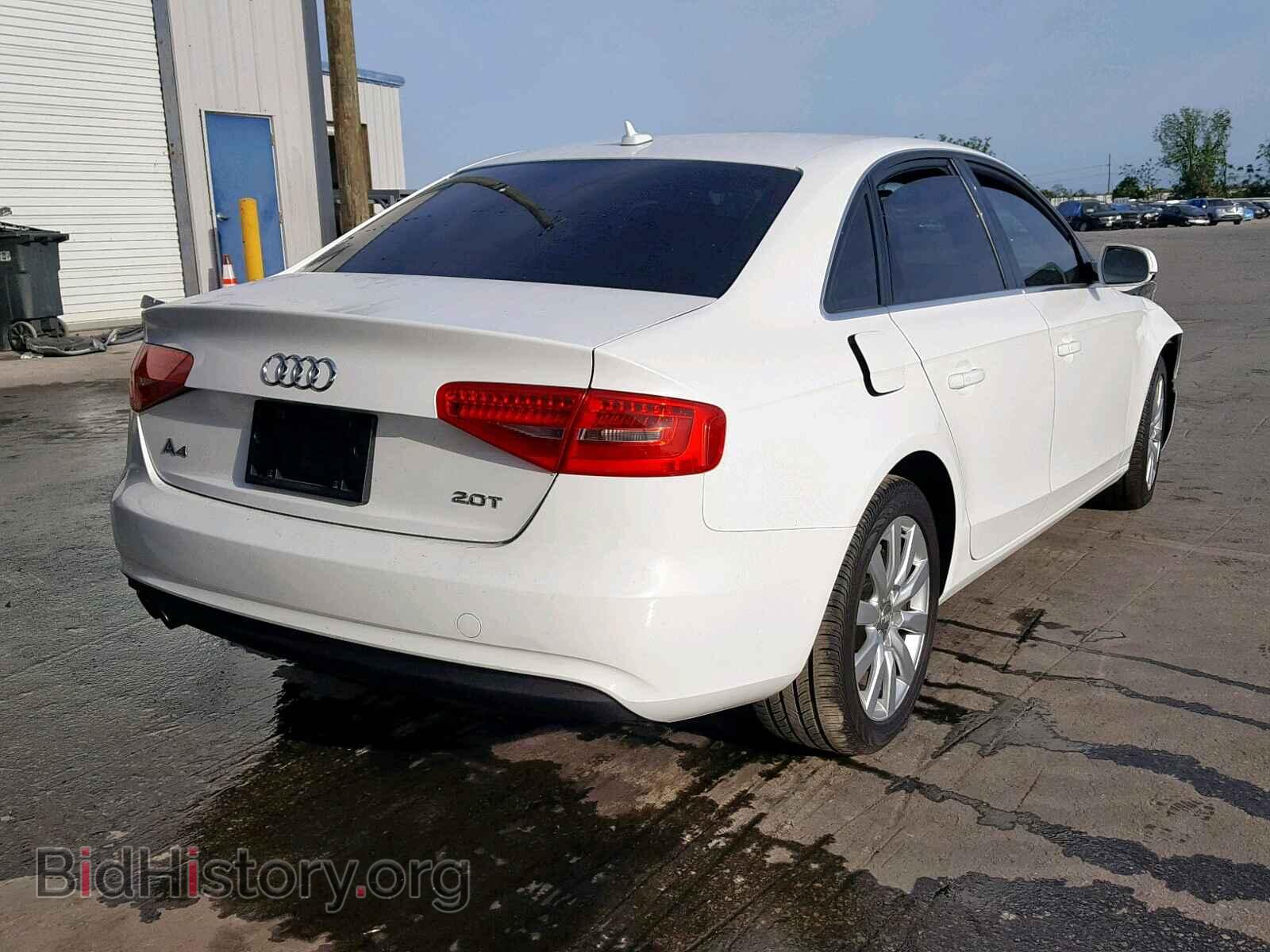 2013 AUDI A4 - VIN: WAUAFAFL9DN010994 - Фото 4