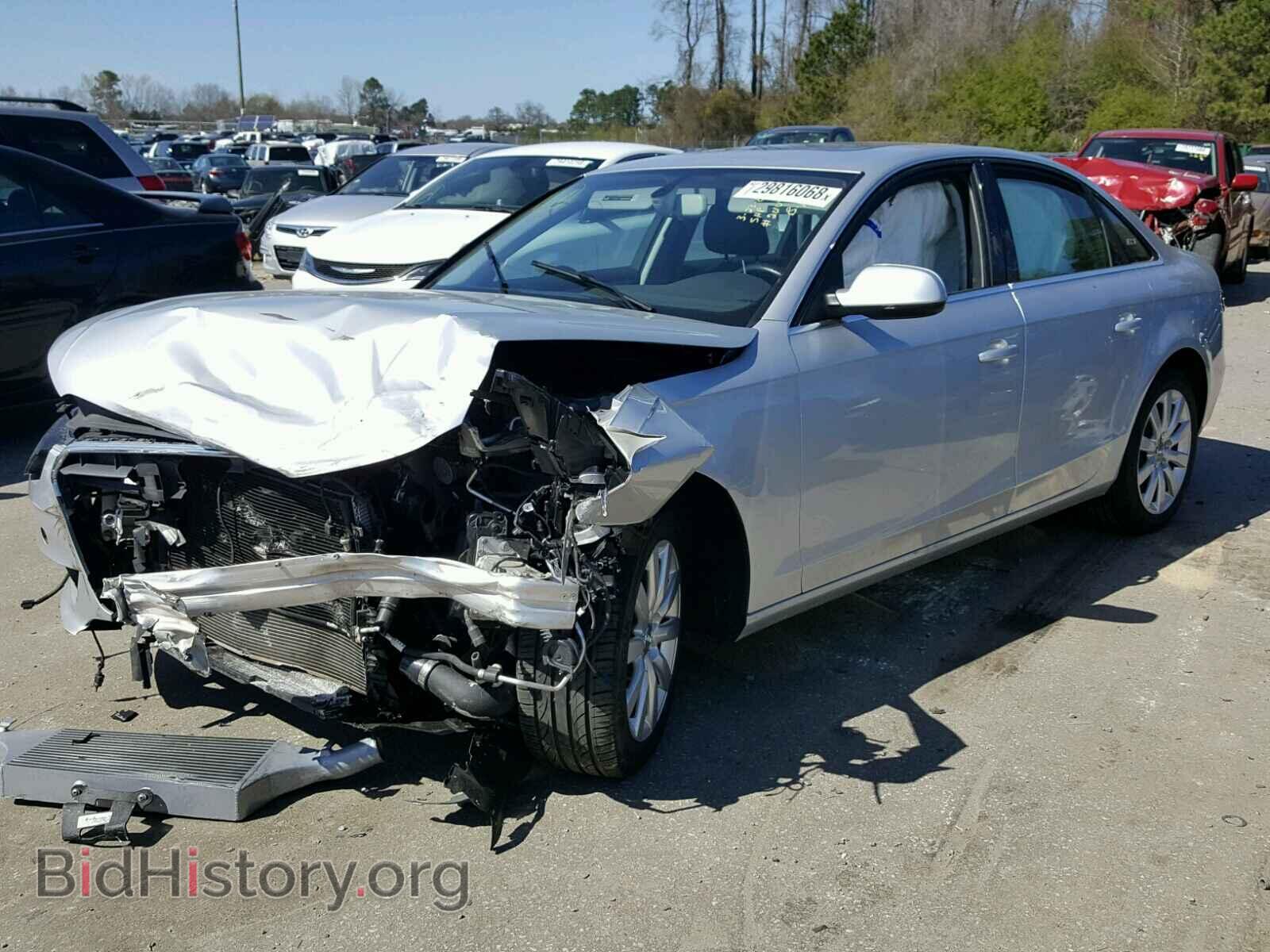 2013 AUDI A4 - VIN: WAUBFAFL7DN038300 - Фото 2