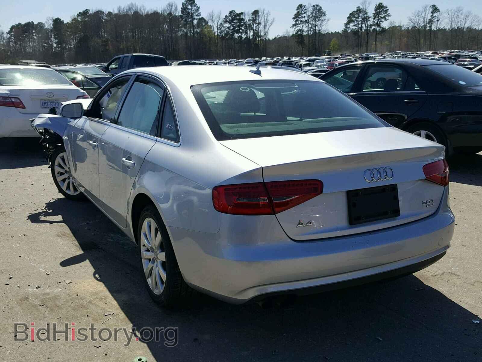2013 AUDI A4 - VIN: WAUBFAFL7DN038300 - Фото 3