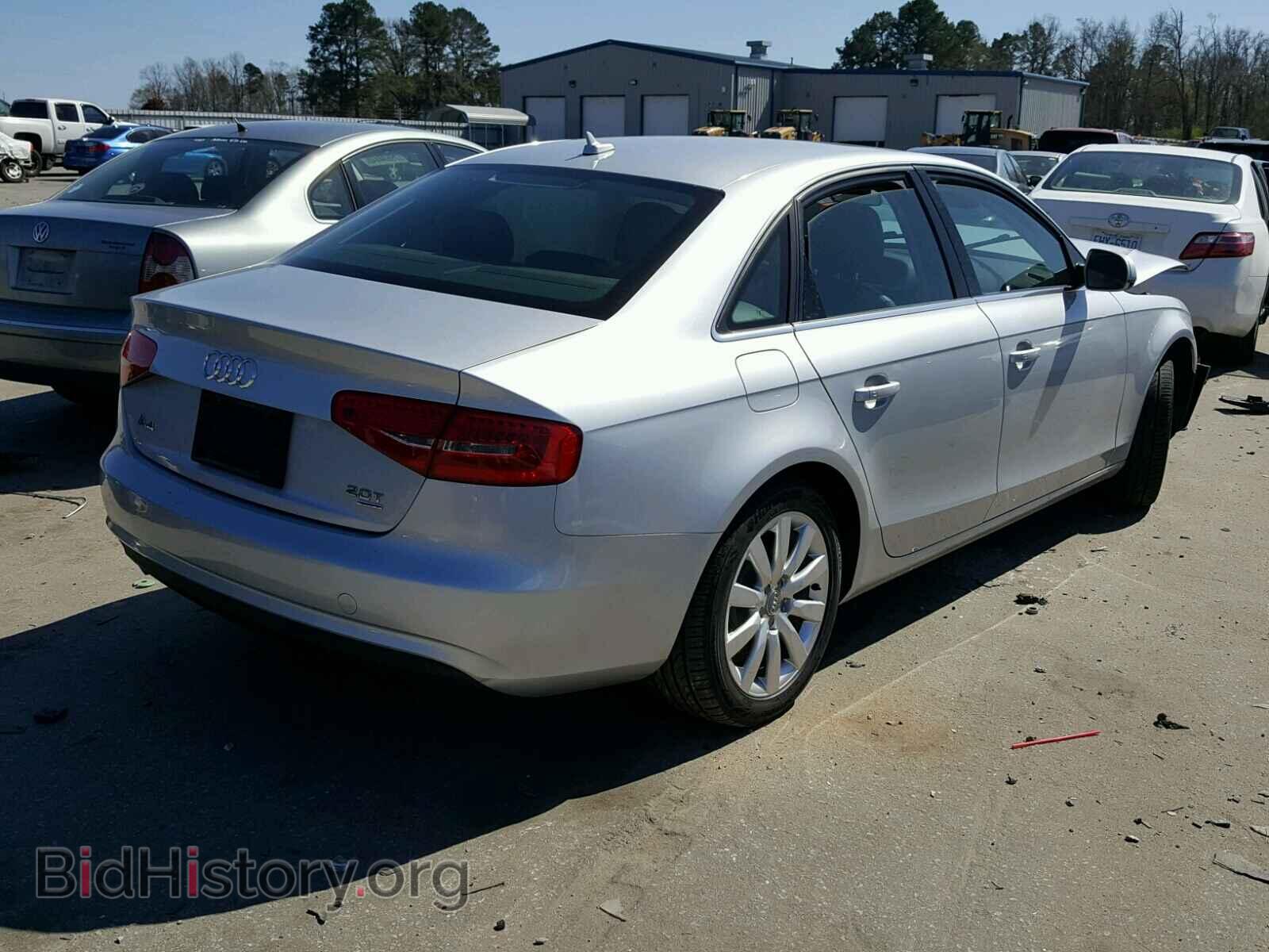 2013 AUDI A4 - VIN: WAUBFAFL7DN038300 - Фото 4