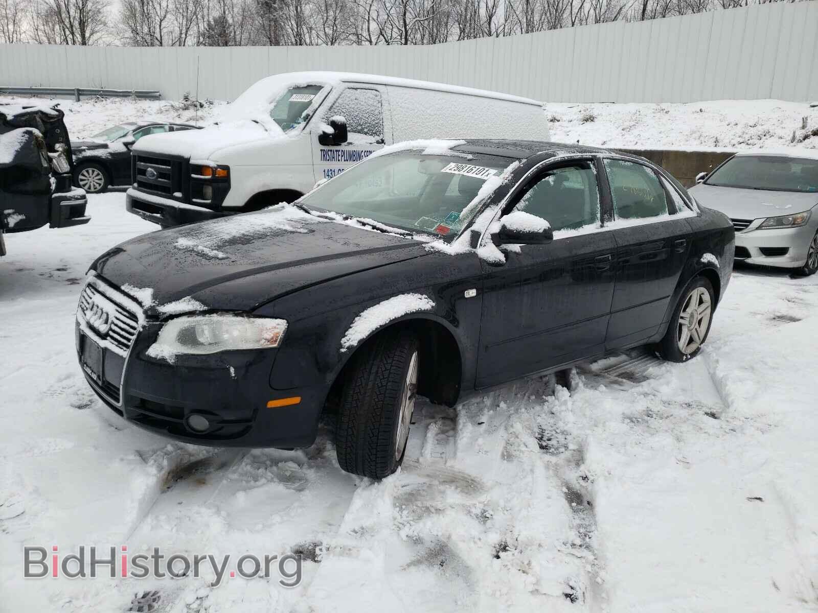 2007 AUDI A4 - VIN: WAUDF78E27A192225 - Фото 2