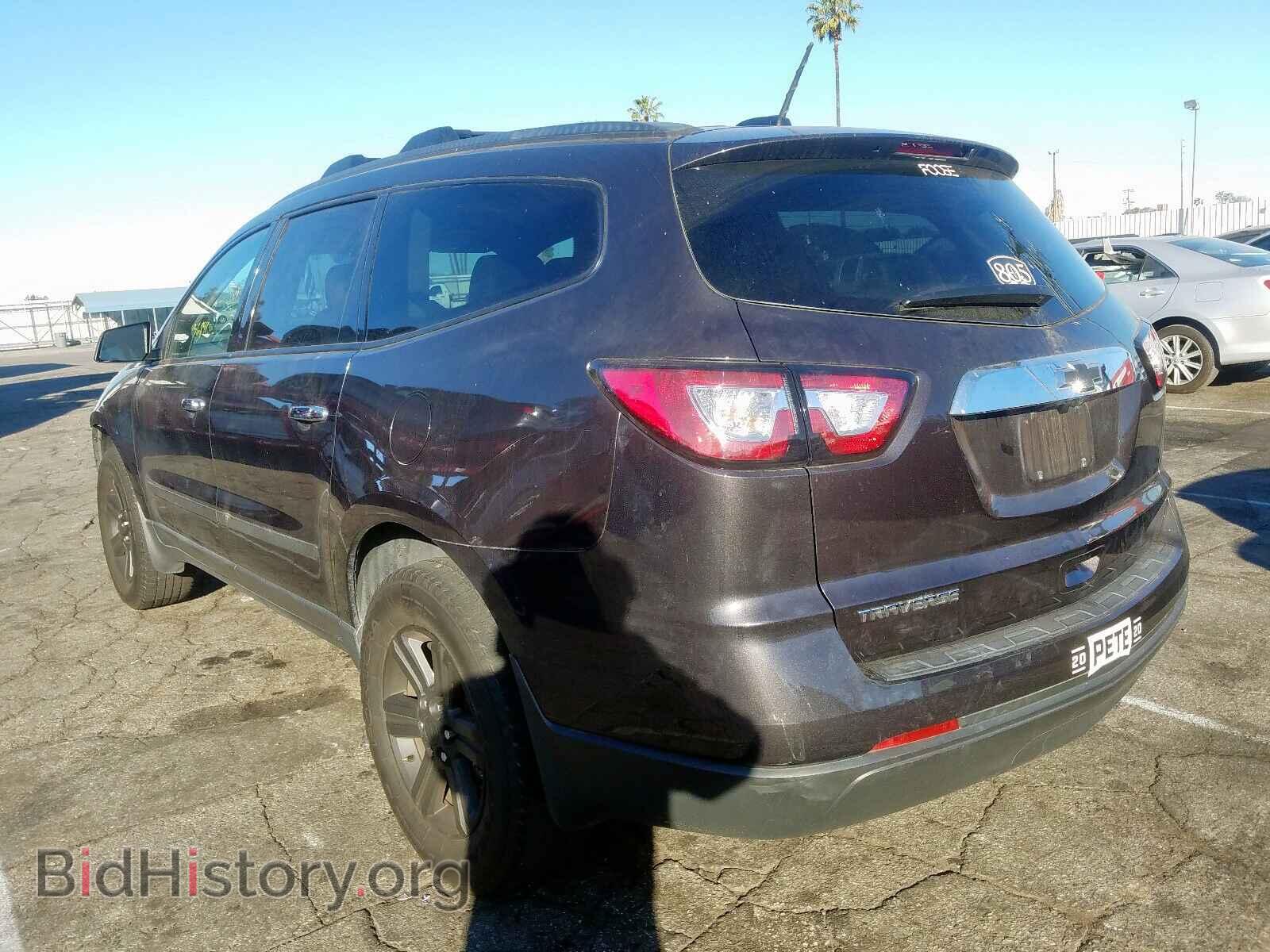 2017 CHEVROLET TRAVERSE - VIN: 1GNKRFED8HJ174845 - Фото 3