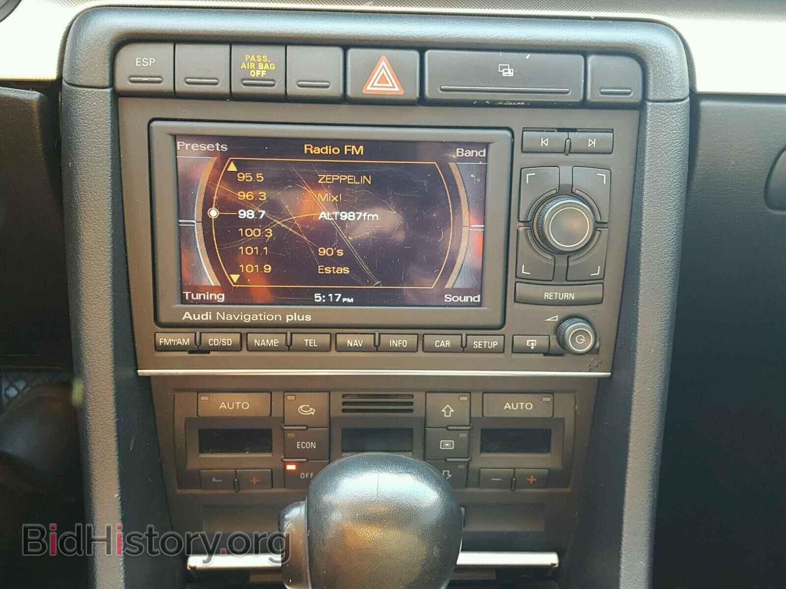 2005 AUDI A4 - VIN: WAUDG68E75A521506 - Фото 9