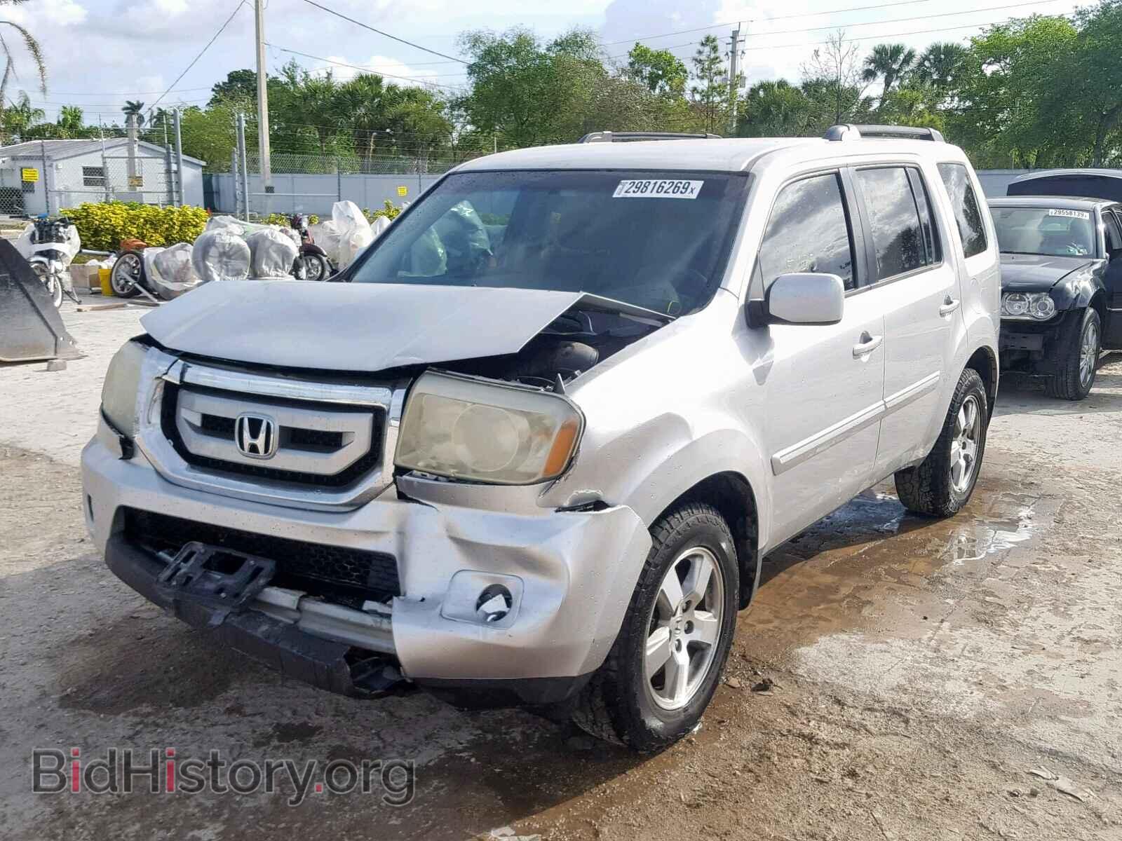 2011 HONDA PILOT EX - VIN: 5FNYF4H4XBB059724 - Фото 2