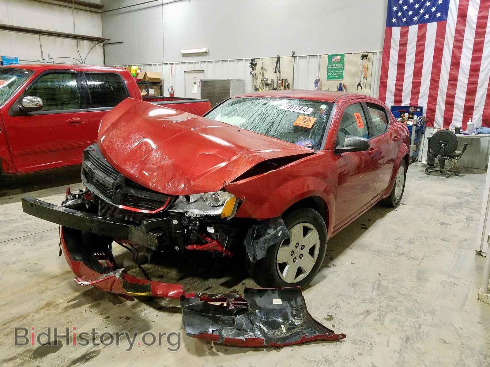 2010 DODGE AVENGER - VIN: 1B3CC4FB8AN214678 - Фото 2