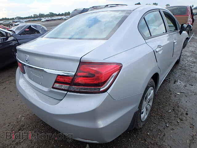 2014 HONDA CIVIC - VIN: 2HGFB2F54EH557517 - Фото 4