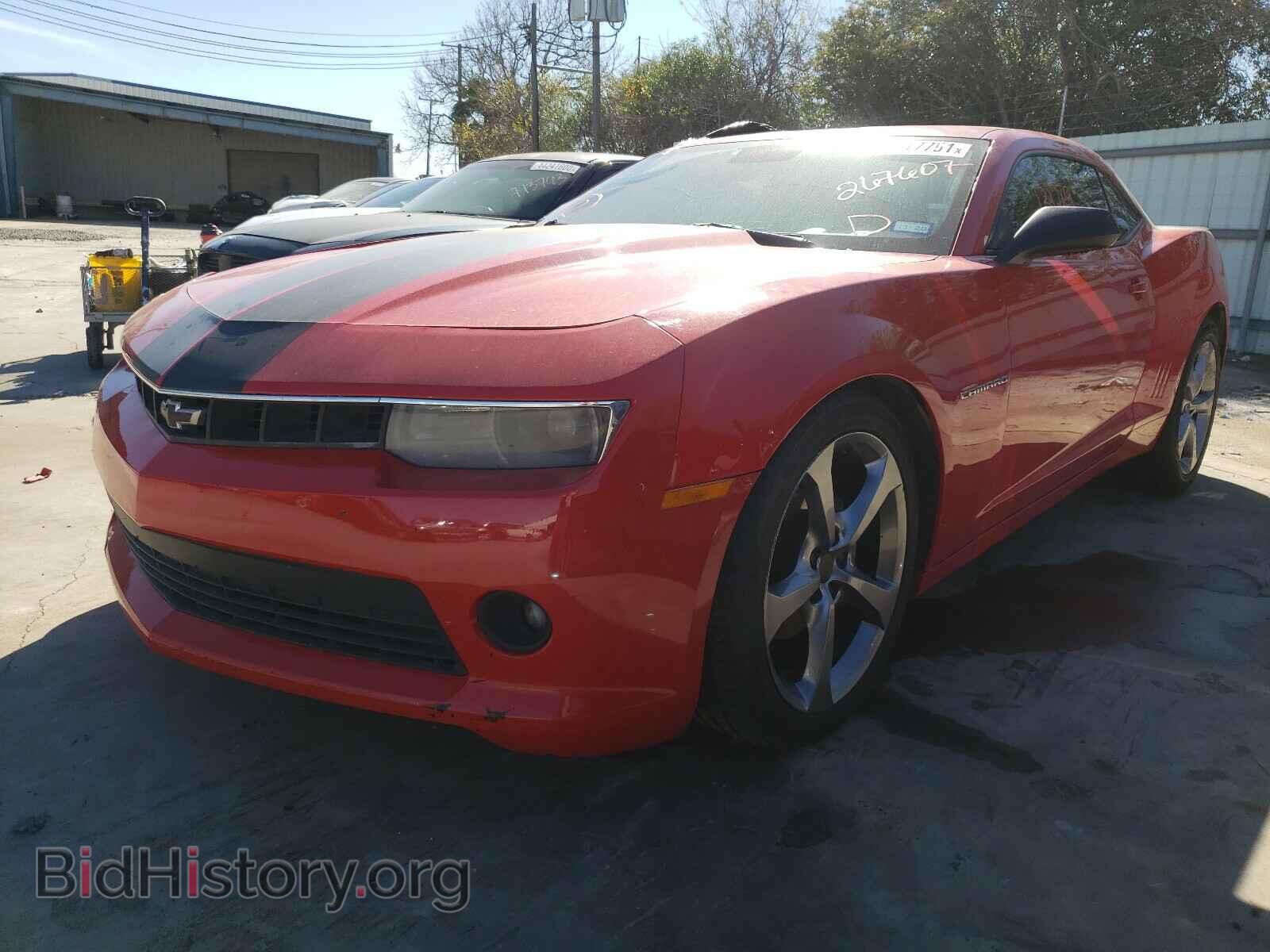 2014 CHEVROLET CAMARO - VIN: 2G1FB1E37E9267607 - Photo 2