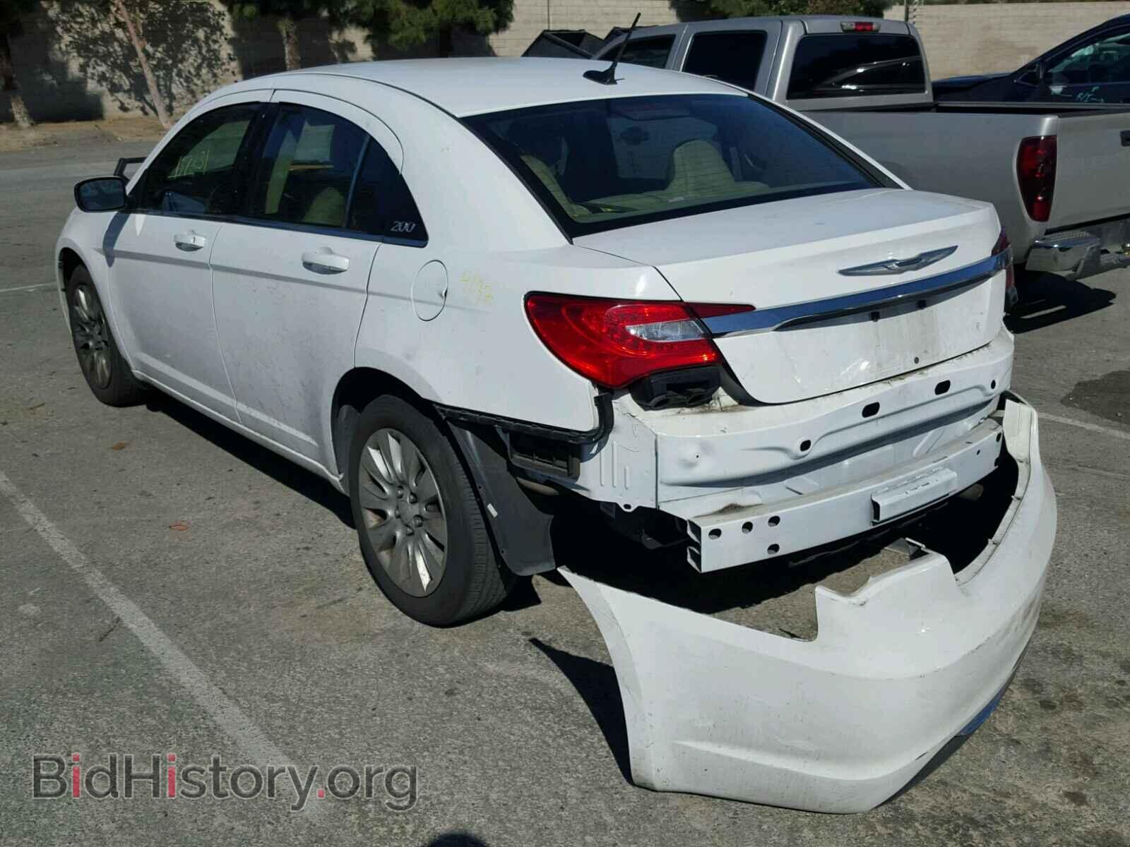 2012 CHRYSLER 200 - VIN: 1C3CCBAB3CN321297 - Фото 3