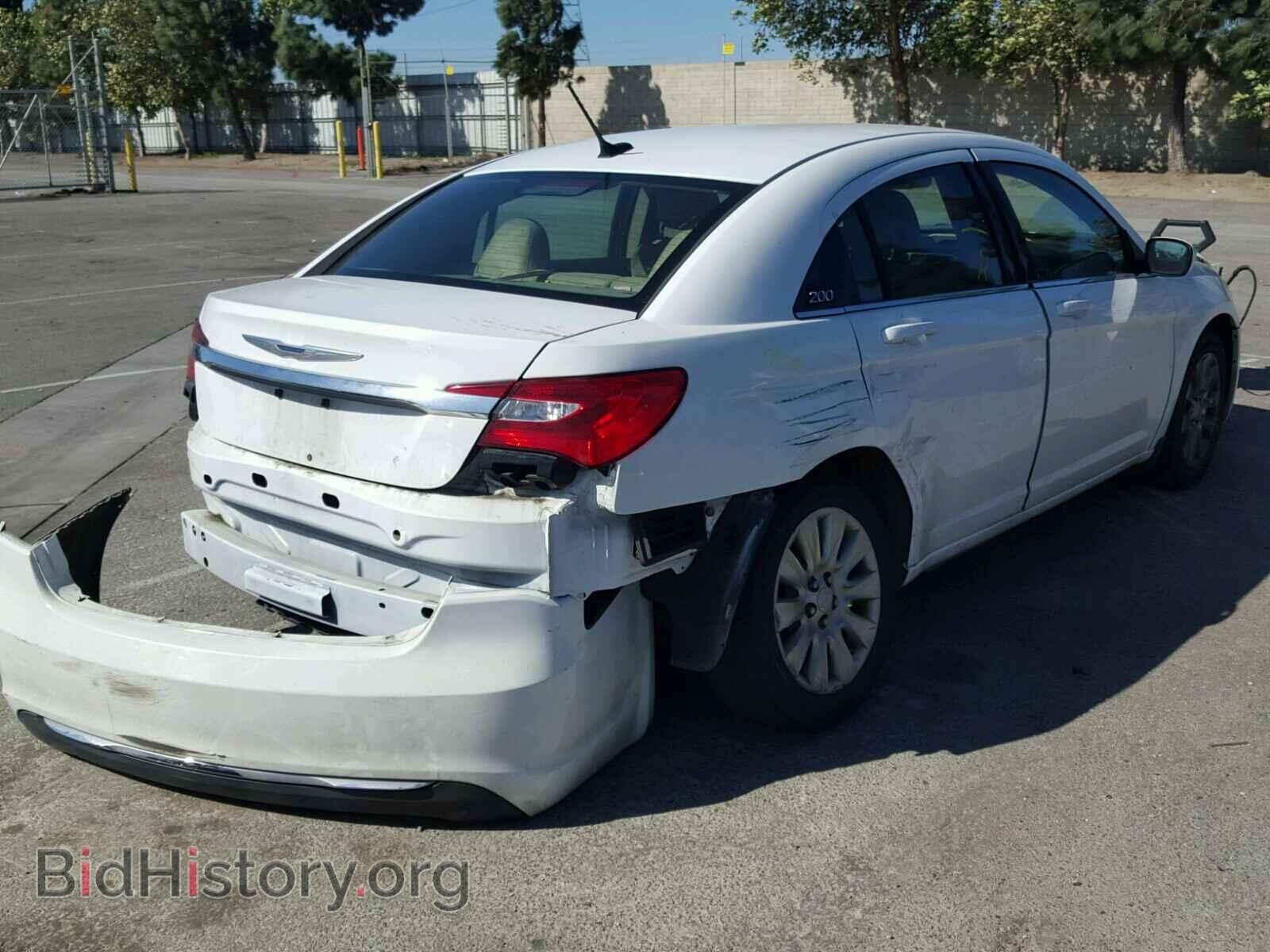 2012 CHRYSLER 200 - VIN: 1C3CCBAB3CN321297 - Фото 4