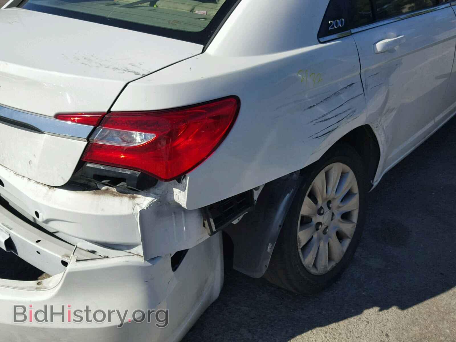 2012 CHRYSLER 200 - VIN: 1C3CCBAB3CN321297 - Фото 9