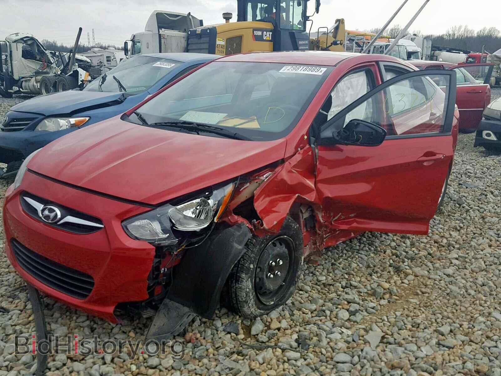 2014 HYUNDAI ACCENT - VIN: KMHCT4AE2EU693719 - Фото 2