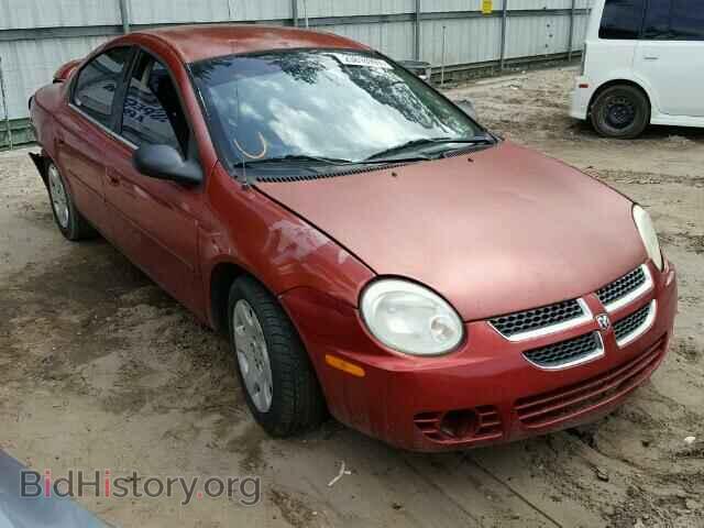 Фотография 1B3ES56C05D100504 - DODGE NEON 2005