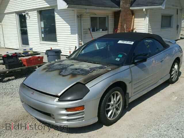 2001 MITSUBISHI ECLIPSE - VIN: 4A3AE55H41E002918 - Фото 2