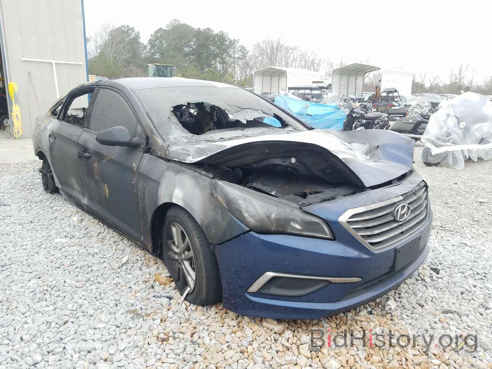 Photo 5NPE24AFXHH516035 - HYUNDAI SONATA 2017