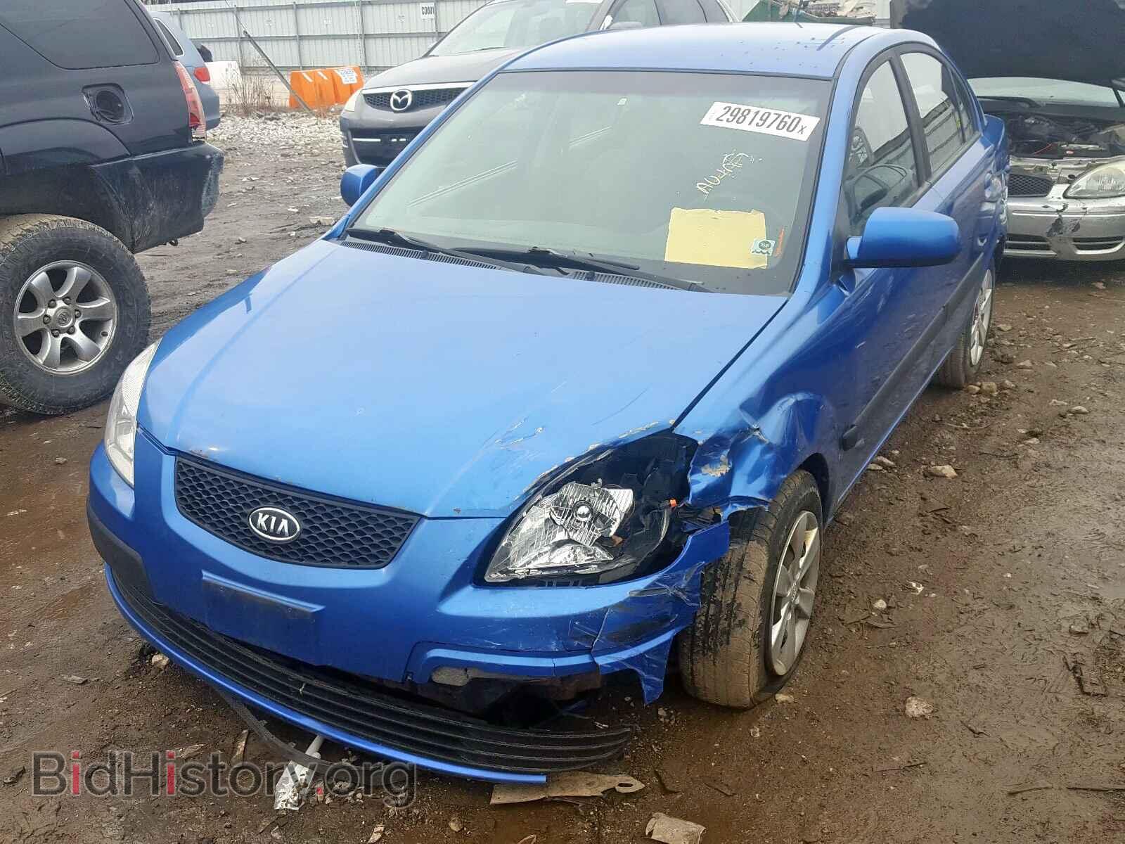 2009 KIA RIO BASE - VIN: KNADE223696580562 - Photo 2