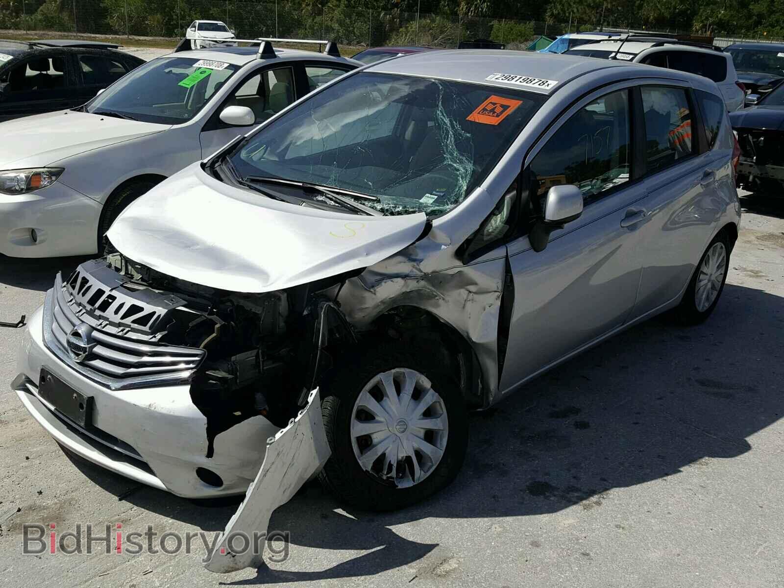 2014 NISSAN VERSA - VIN: 3N1CE2CP3EL416138 - Фото 2