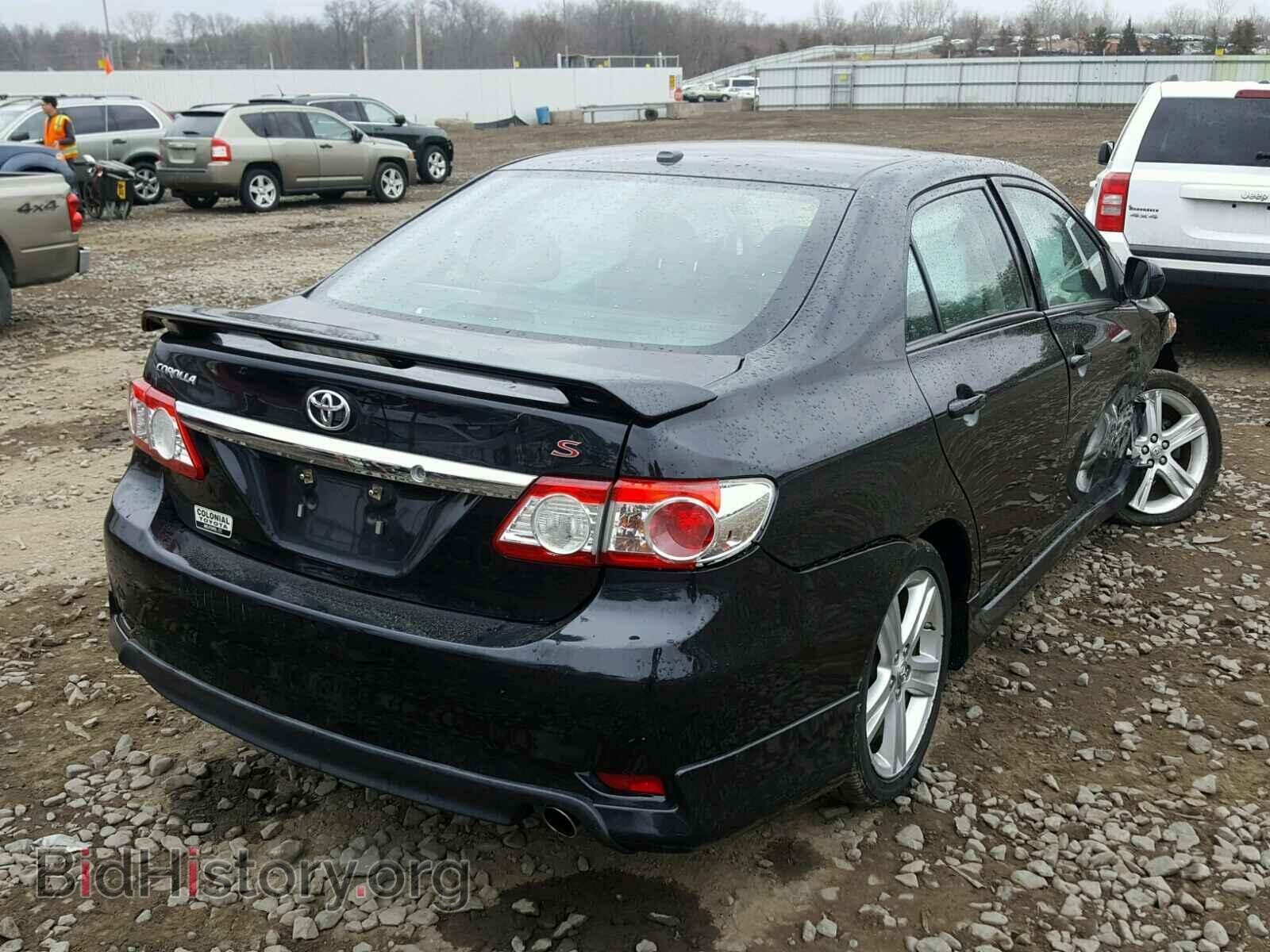 2013 TOYOTA COROLLA BA - VIN: 2T1BU4EEXDC018056 - Фото 4