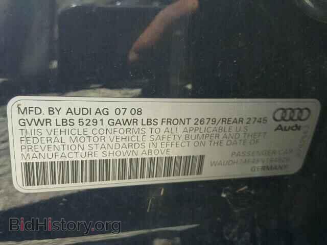 2008 AUDI A6 - VIN: WAUDH74F48N164526 - Фото 10