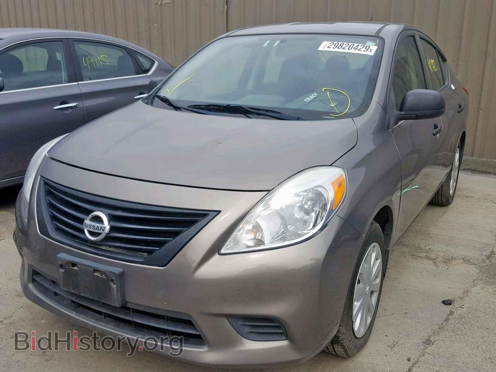 2014 NISSAN VERSA - VIN: 3N1CN7AP1EL838148 - Фото 2
