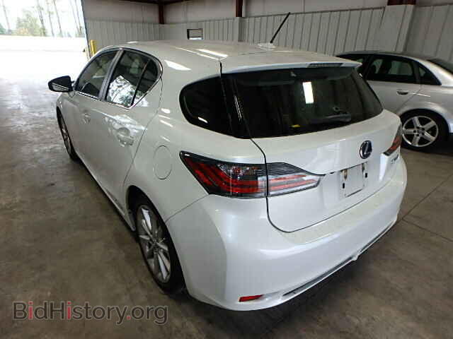 2012 LEXUS CT 200 - VIN: JTHKD5BH4C2120386 - Фото 3