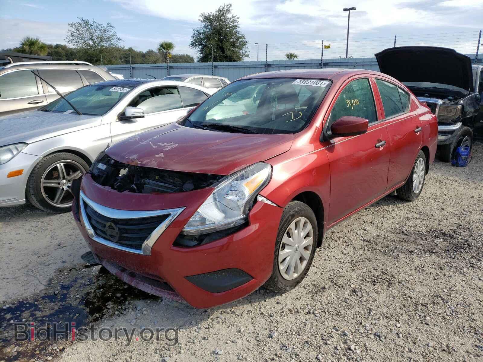 2019 NISSAN VERSA - VIN: 3N1CN7AP9KL828656 - Фото 2