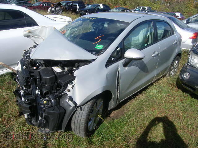 2013 KIA RIO - VIN: KNADN5A33D6124949 - Фото 2