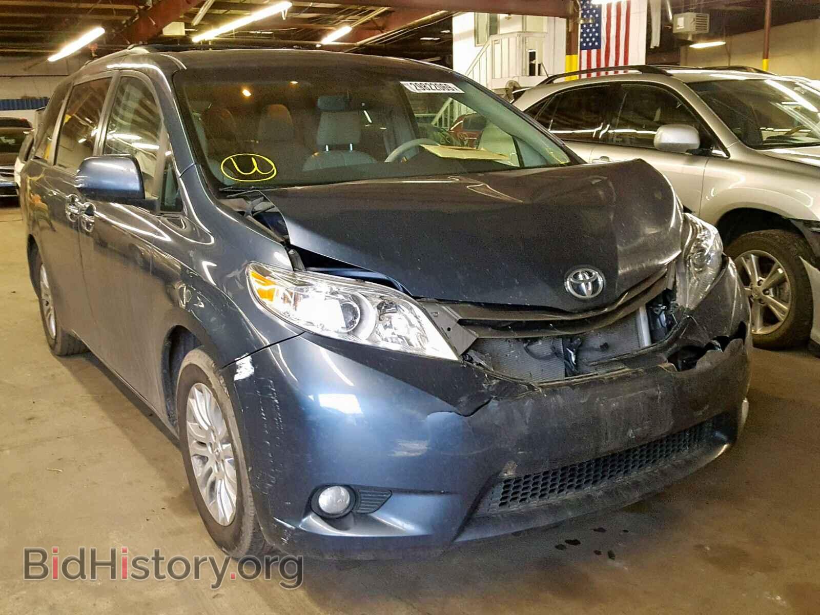 Photo 5TDYK3DC2ES470490 - TOYOTA SIENNA XLE 2014