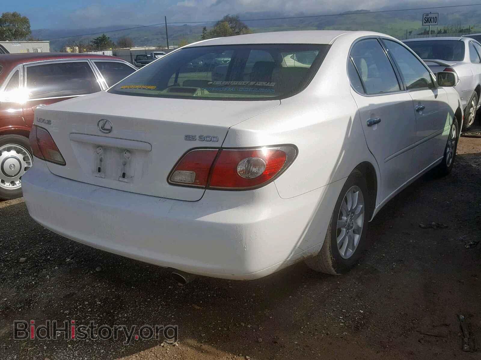 2003 LEXUS ES300 - VIN: JTHBF30G430115869 - Фото 4
