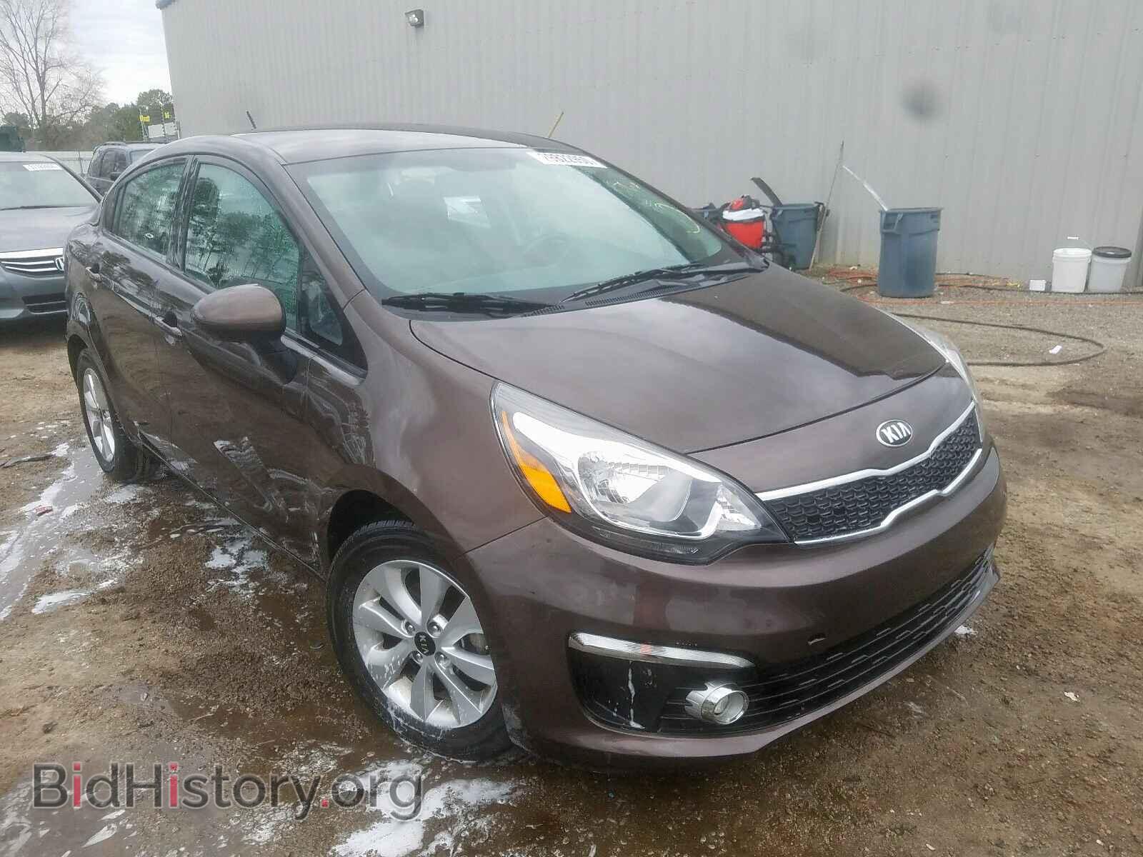 Фотография KNADN4A37H6007293 - KIA RIO 2017