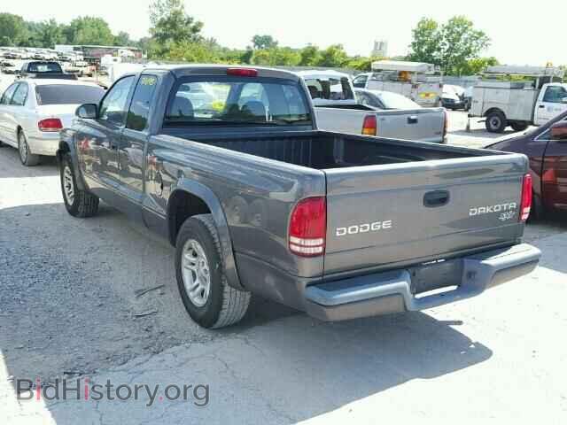 2004 DODGE DAKOTA - VIN: 1D7GL12K54S649285 - Фото 3