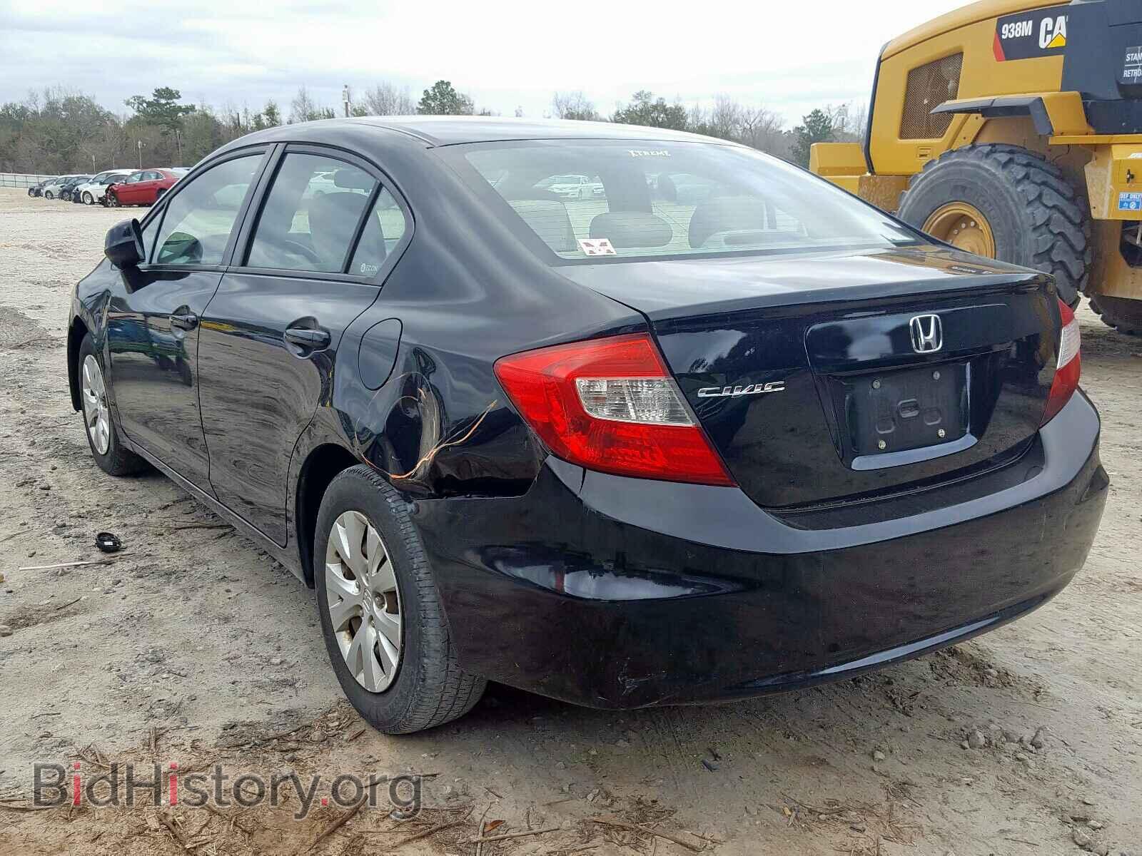 2012 HONDA CIVIC - VIN: 19XFB2F59CE016213 - Фото 3