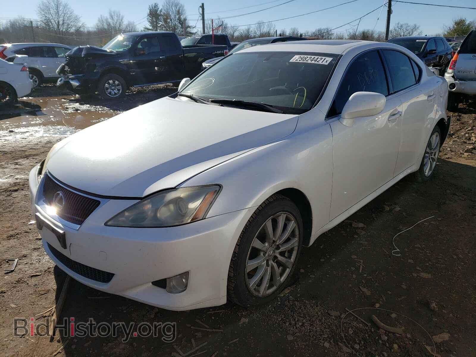 2008 LEXUS IS - VIN: JTHCK262282026111 - Фото 2