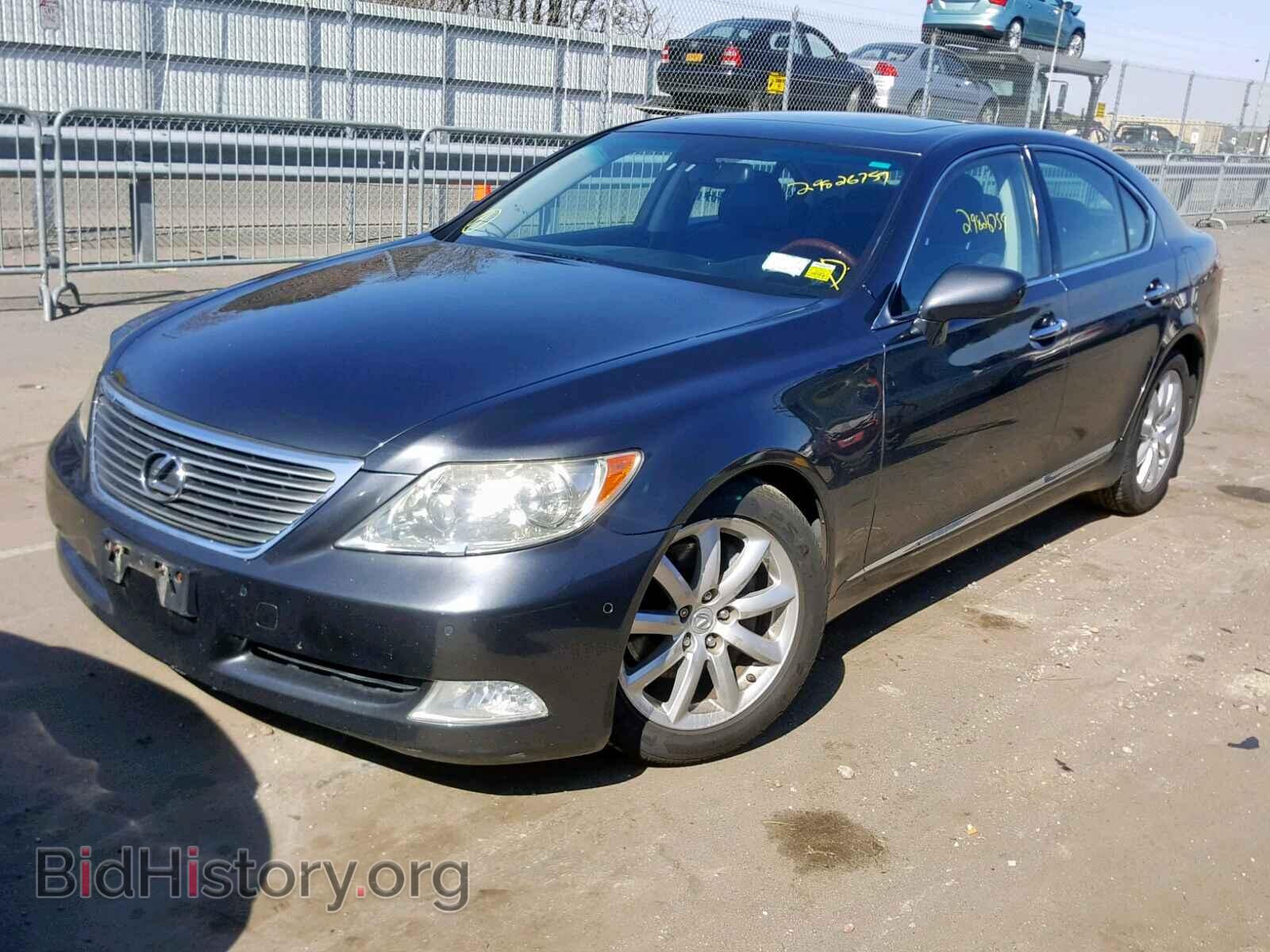 2008 LEXUS LS460 - VIN: JTHBL46F485077163 - Фото 2