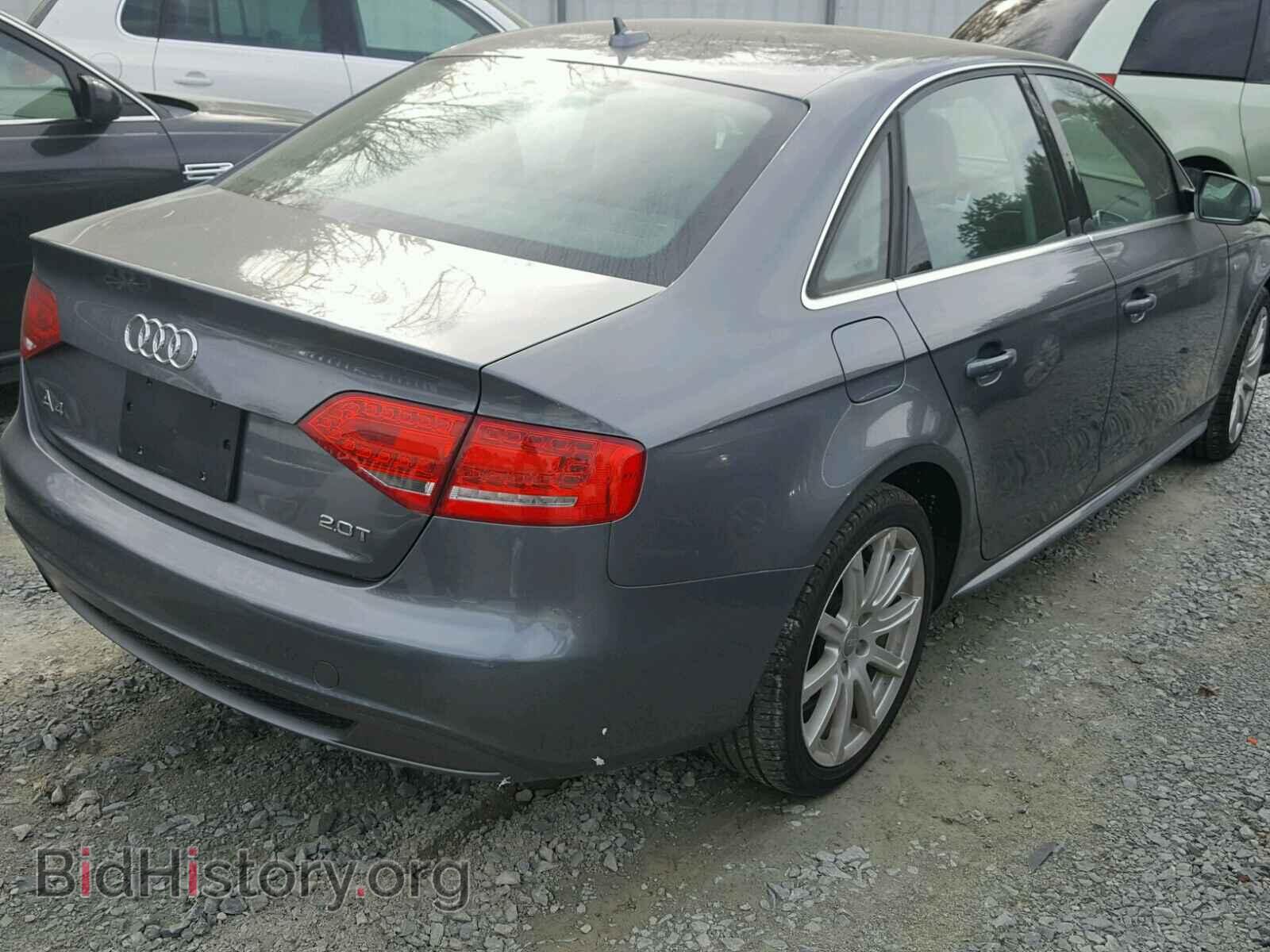 2012 AUDI A4 - VIN: WAUEFBFL2CA119634 - Photo 4