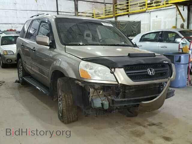 Photo 5FNYF18635B034250 - HONDA PILOT 2005