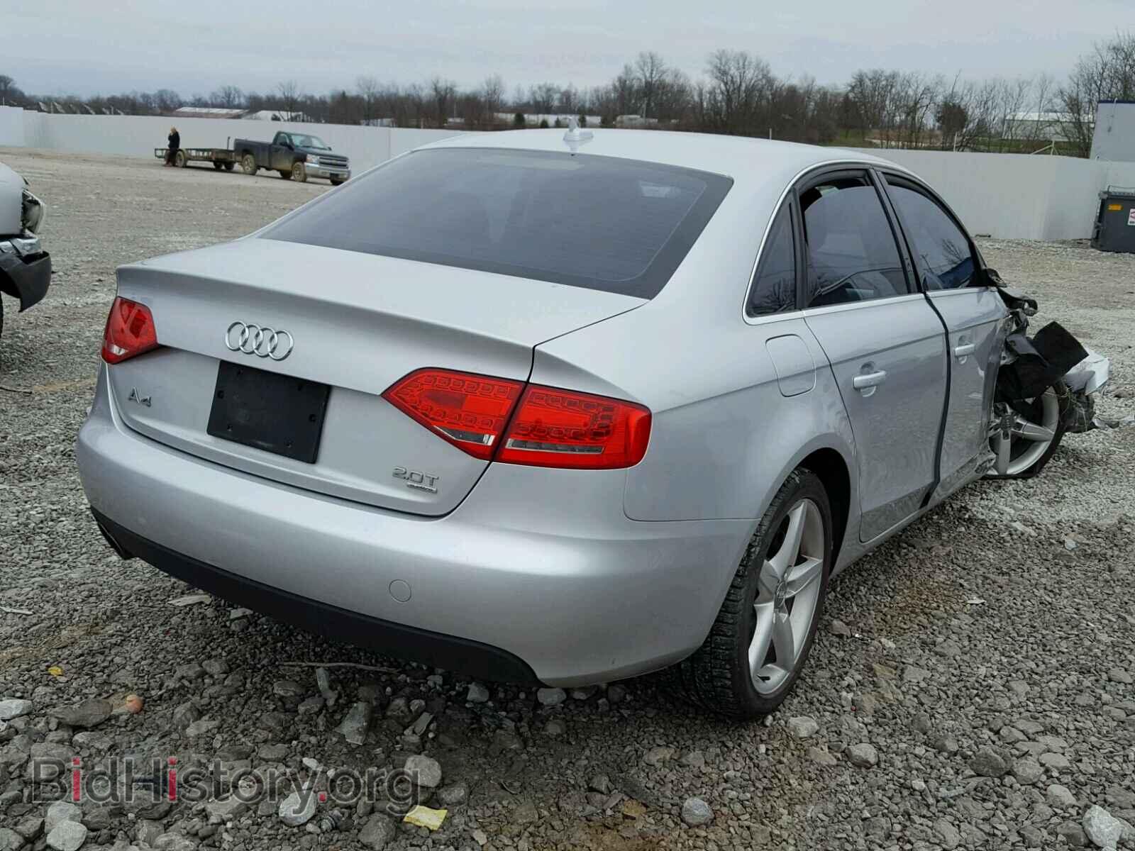 2011 AUDI A4 - VIN: WAUFFAFL9BN009444 - Фото 4