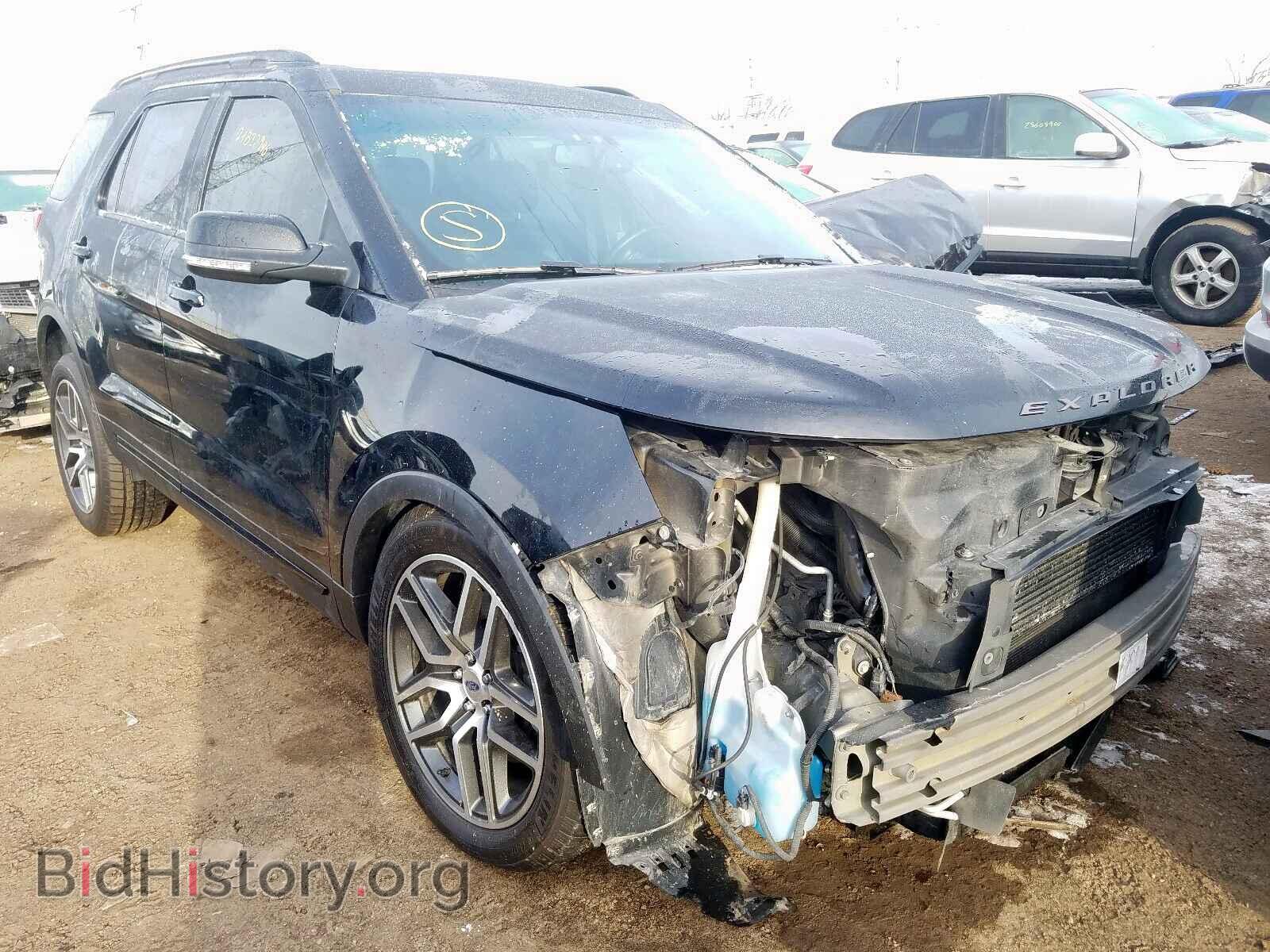 Фотография 1FM5K8GT7GGB29199 - FORD EXPLORER 2016