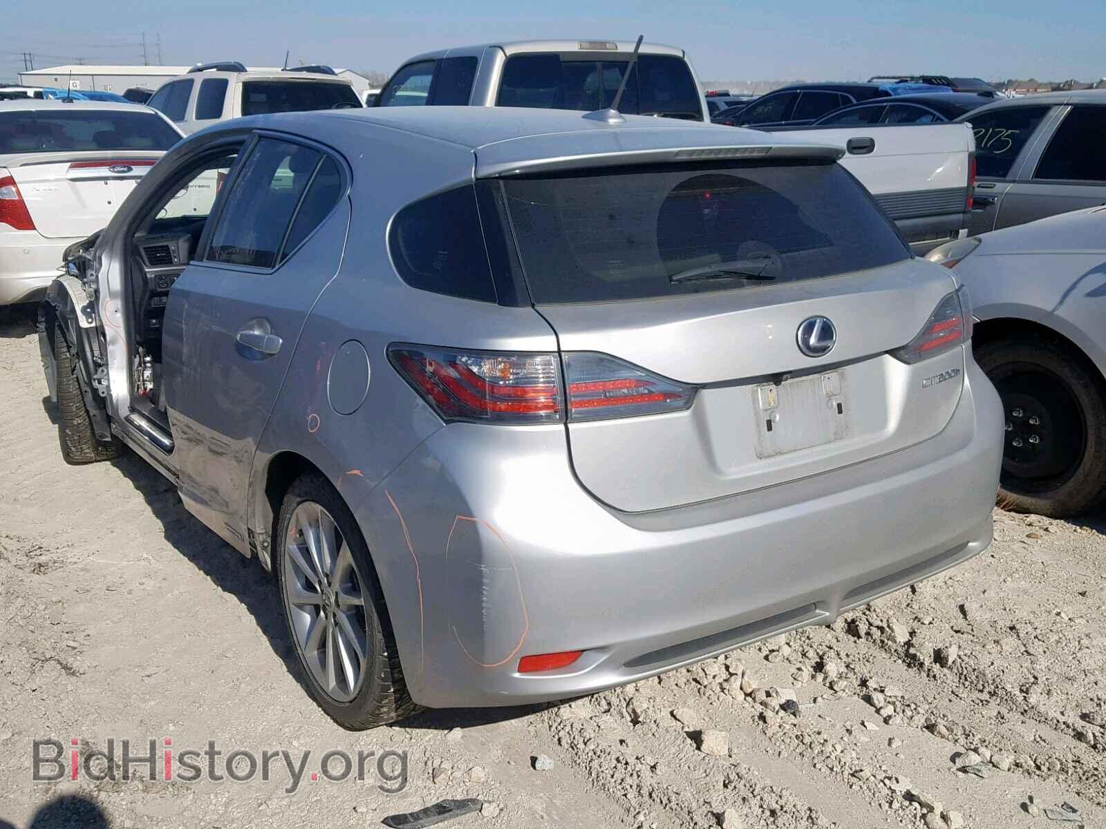 2011 LEXUS CT 200 - VIN: JTHKD5BH5B2007318 - Фото 3