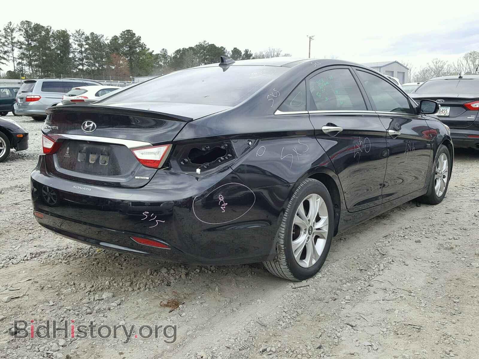 2012 HYUNDAI SONATA - VIN: 5NPEC4AC7CH446487 - Фото 4