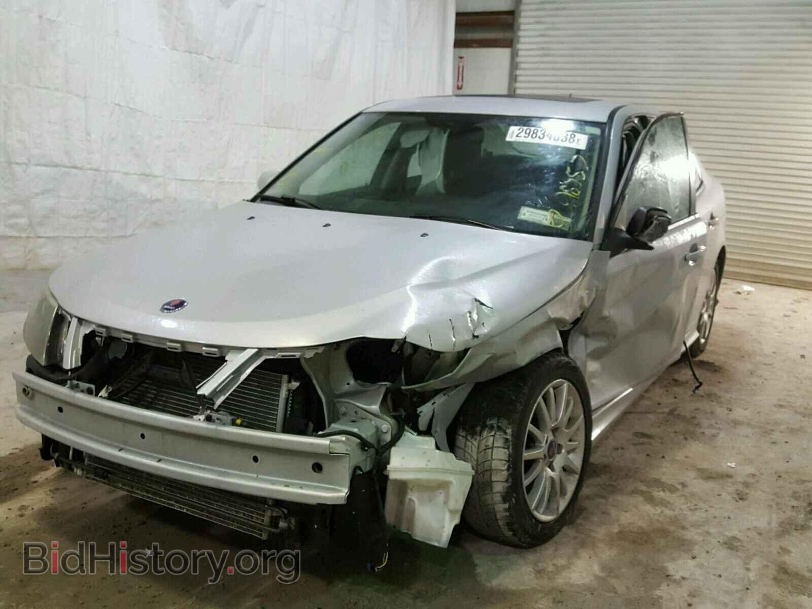 2008 SAAB 9 3 - VIN: YS3FB49Y881014053 - Фото 2