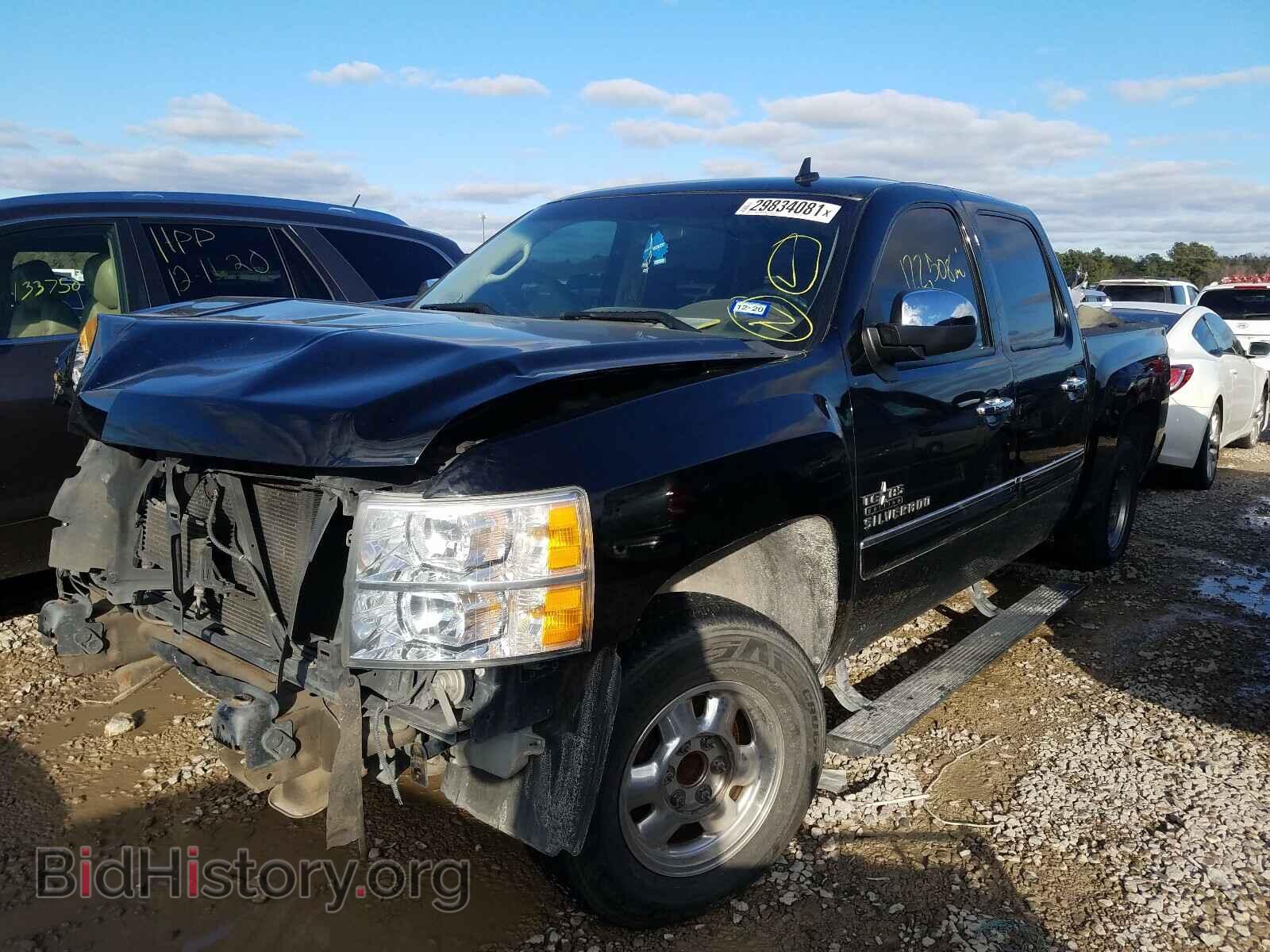 2013 CHEVROLET SILVERADO - VIN: 3GCPCSE0XDG377303 - Фото 2