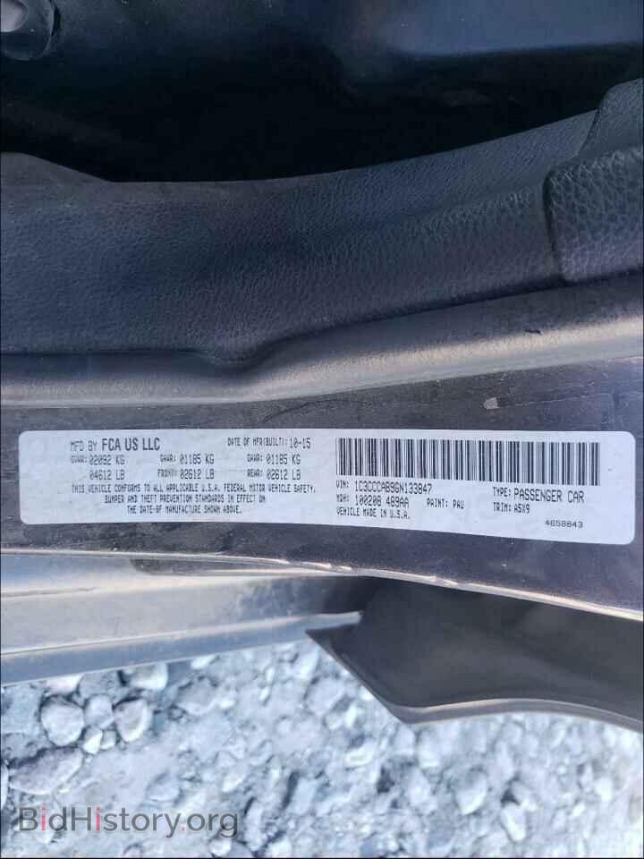 2016 CHRYSLER 200 - VIN: 1C3CCCAB9GN133847 - Photo 10