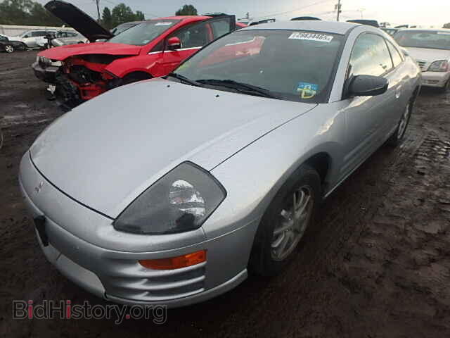 2002 MITSUBISHI ECLIPSE - VIN: 4A3AC44G72E056529 - Фото 2