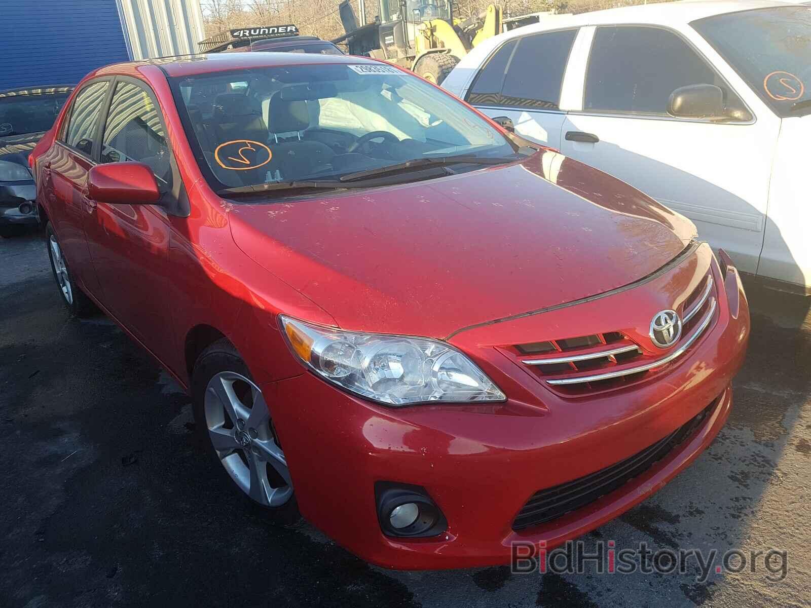 Photo 2T1BU4EE8DC047586 - TOYOTA COROLLA 2013